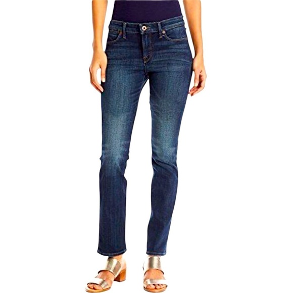 LUCKY BRAND HAYDEN STRAIGHT LEG JEAN Size 2/26 High rise slim fit Straight Leg - Picture 4 of 11